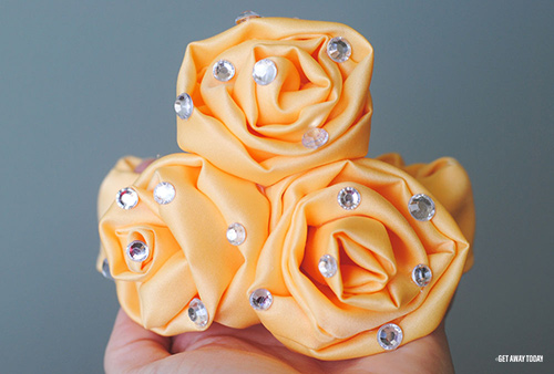 Disney Belle Headband Jewel Roses