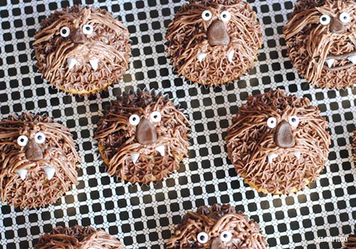 Chewbacca Cupcakes Star Wars Recipe