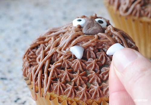 Chewbacca Cupcakes Star Wars Recipe Teeth