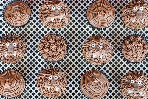 Chewbacca Cupcakes Star Wars Recipe