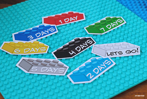 Free Countdown to Legoland Printable Cut