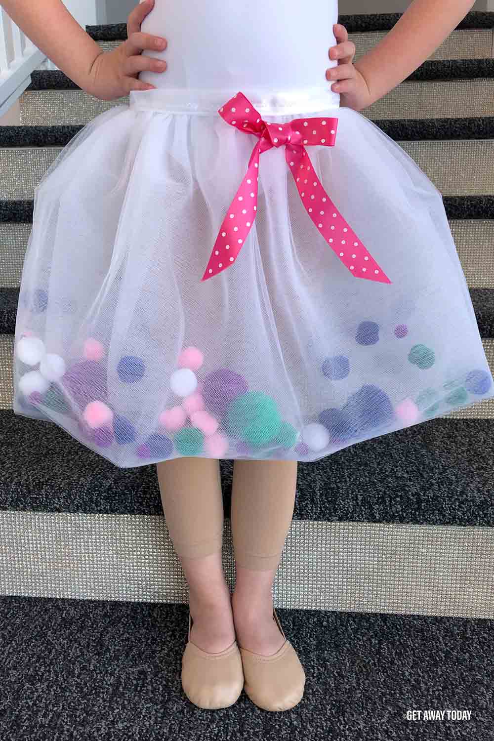 DIY tulle skirt wear