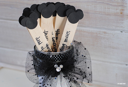 Disney Vacation Countdown Craft Sticks