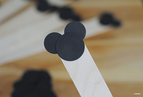 Disney Vacation Countdown Craft Sticks Mickey
