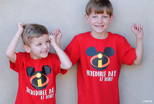 disney incredibles shirt