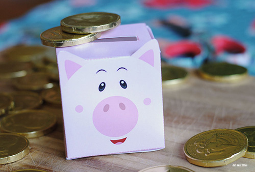 Disney Piggy Bank Finished