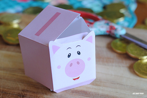 Disney Piggy Bank Fold