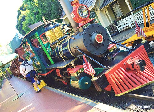 Disneyland Railroad Disney Railroad Ticket Vacation Surprise