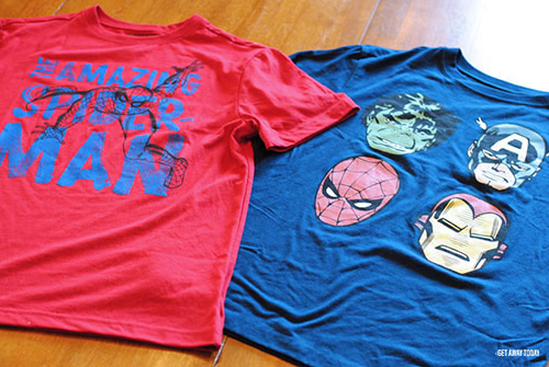 Disney Drawstring Bag Tutorial Shirts