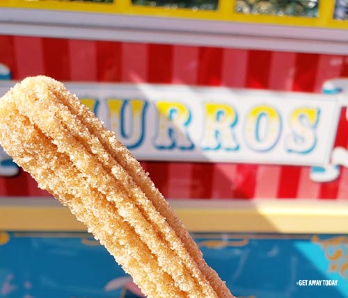 Disneyland Chocolate Churro at Park