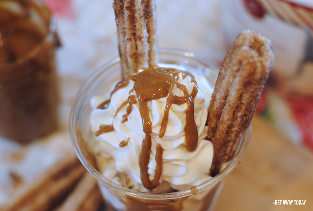 Disneyland Churro Sundae Recipe Toppins