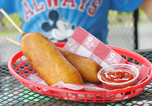 Disneyland Corn Dog Basket