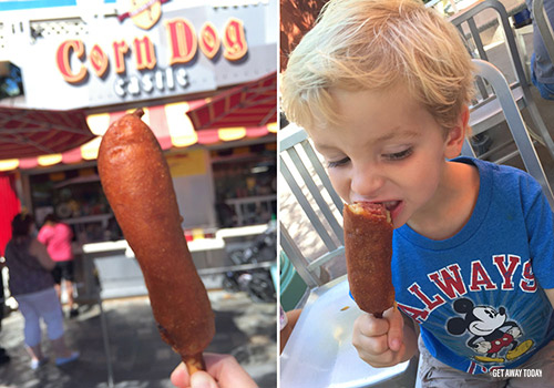 Disneyland Corn Dog Food