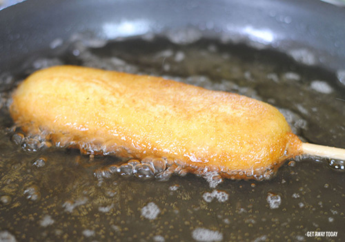 Disneyland Corn Dog Fry