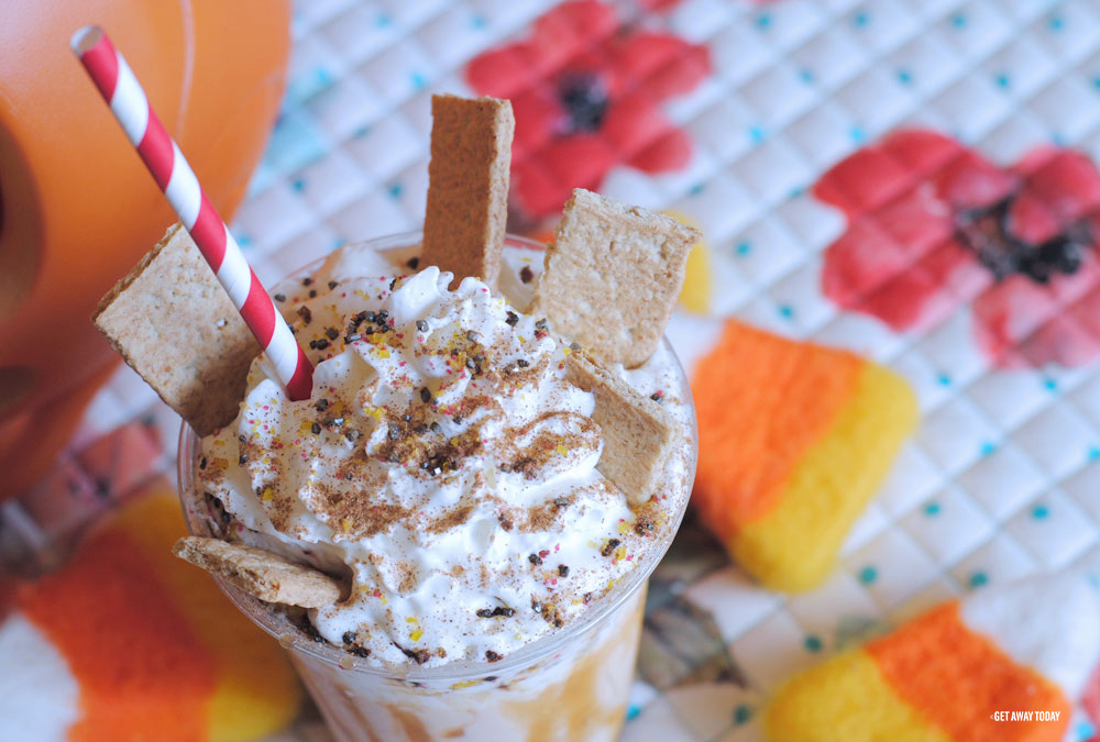 Disneyland Pumpkin Spice Shake Top