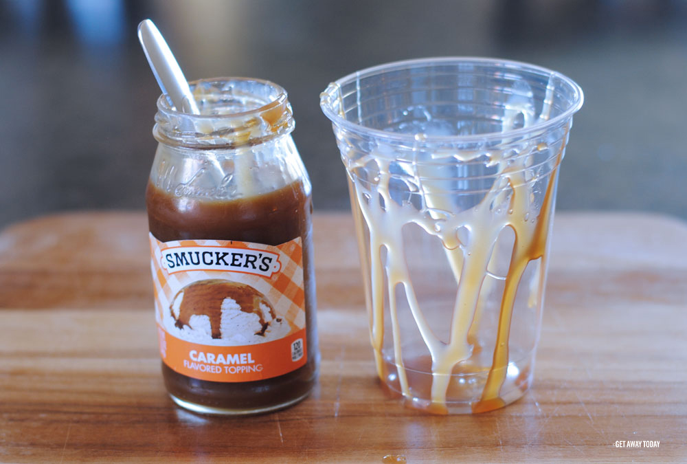 Disneyland Pumpkin Spice Shake Caramel