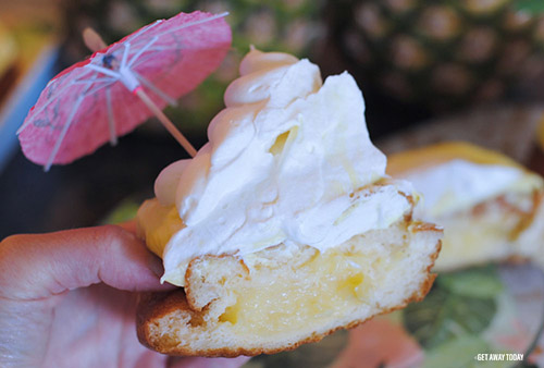 Dole Whip Donut Half