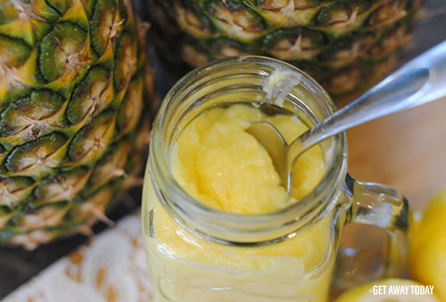 Dole Whip Donut Jar