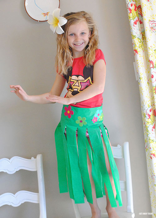 Easy Moana Skirt Tutorial Craft