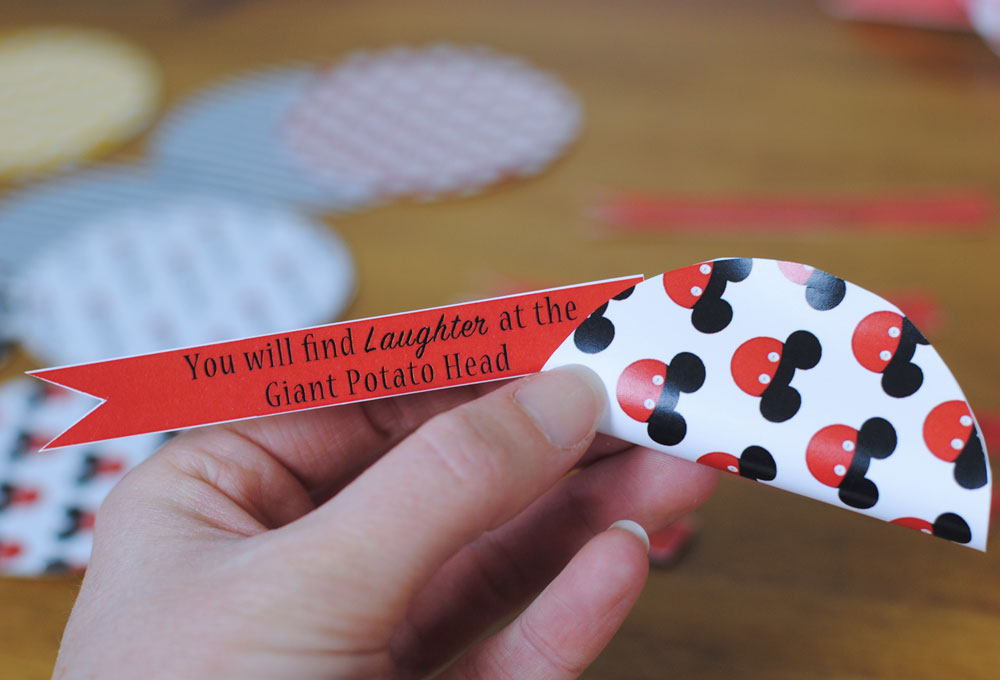 Disney Vacation Surprise Fortune Tags