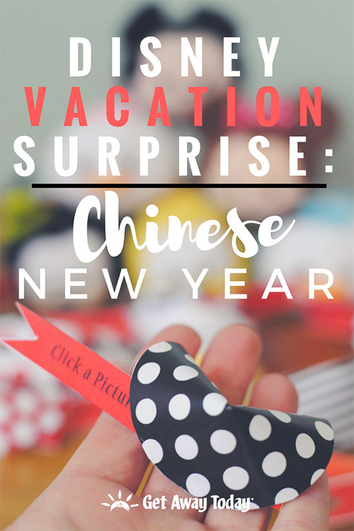 Disney Vacation Surprise - Chinese New Year 