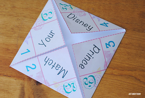 Disney Prince Valentine Fold Corners