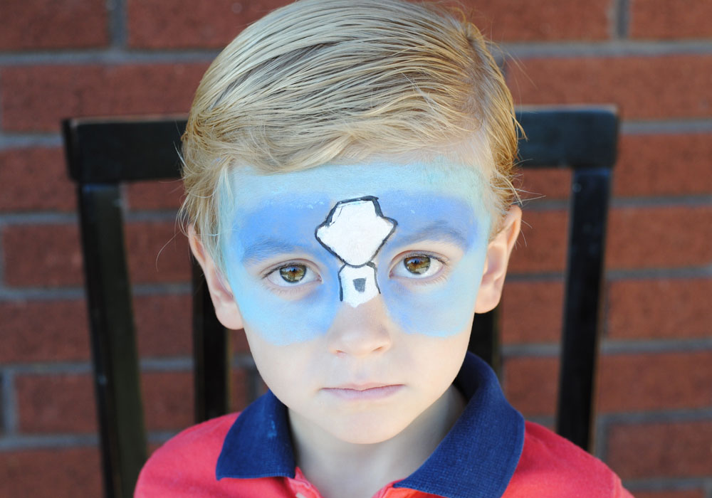 olaf face painting