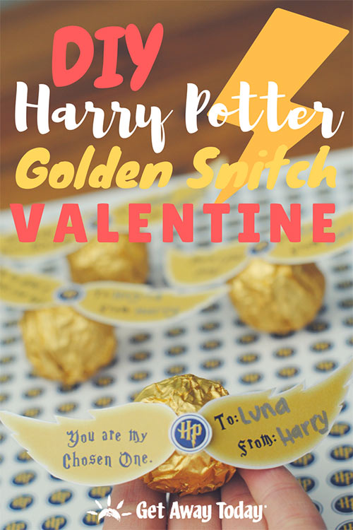 DIY Harry Potter Valentine with Free Printables