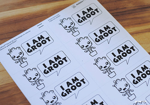 Groot Party Print