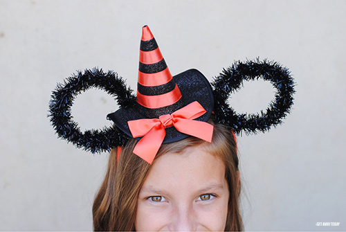 Halloween Minnie and Mickey Ears Mickey/'s not so Scary Halloween Double sided Ears