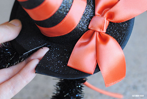 Halloween Minnie Ears Hole