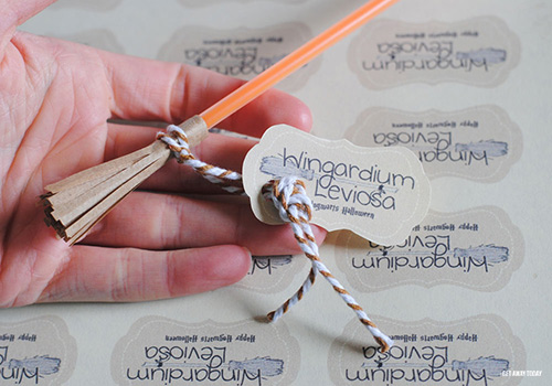 DIY Harry Potter Broom Craft Knot