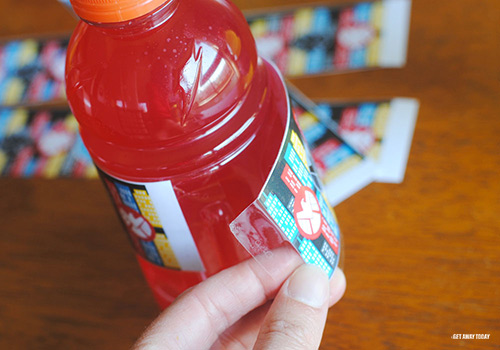 Printable Super Hero Drink Labels Wrap
