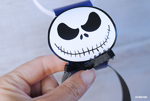 Jack Skellington Countdown Chain Tie