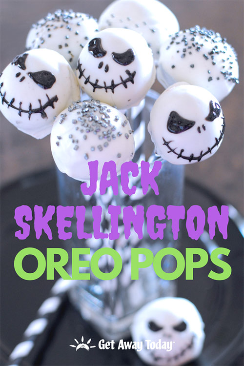 Easy Jack Skellington Oreo Pops || Get Away Today