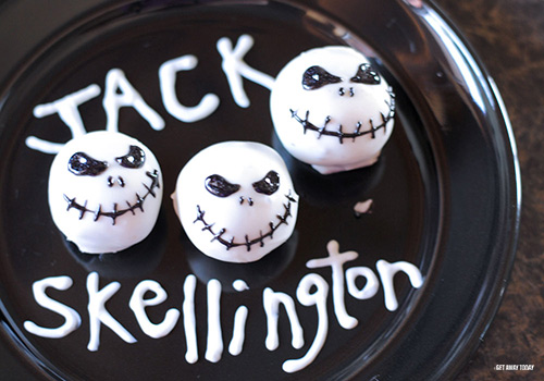 Jack Skellington Oreo Pops Plate