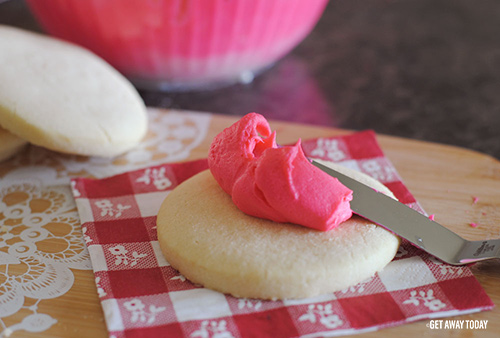 Jessie Cowgirl Hat Cookies Frost