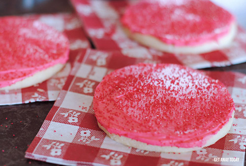 Jessie Cowgirl Hat Cookies Sprinkle