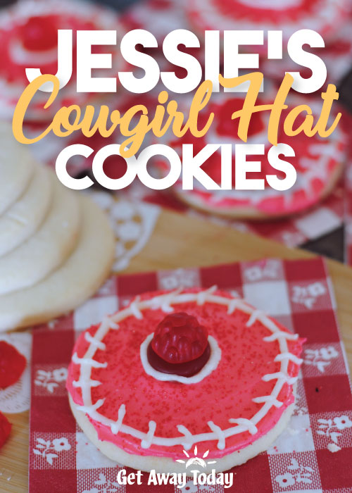 Jessie's Cowgirl Hat Cookies Tutorial || Get Away Today