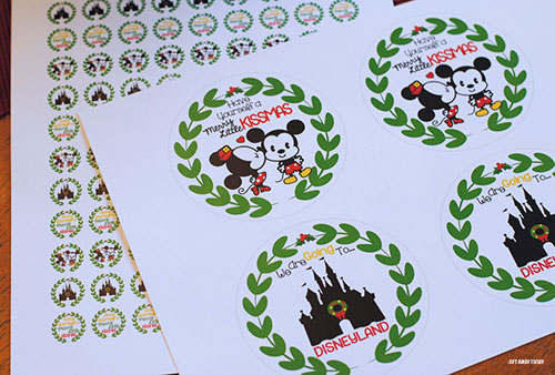 Disney Kissmas Vacation Surprise Printable