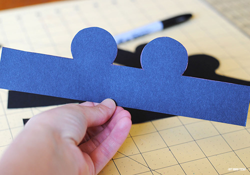 Mickey Mouse Holiday Countdown Chain Template