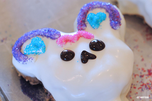 Mickey Mouse Sugar Skull Treats Face