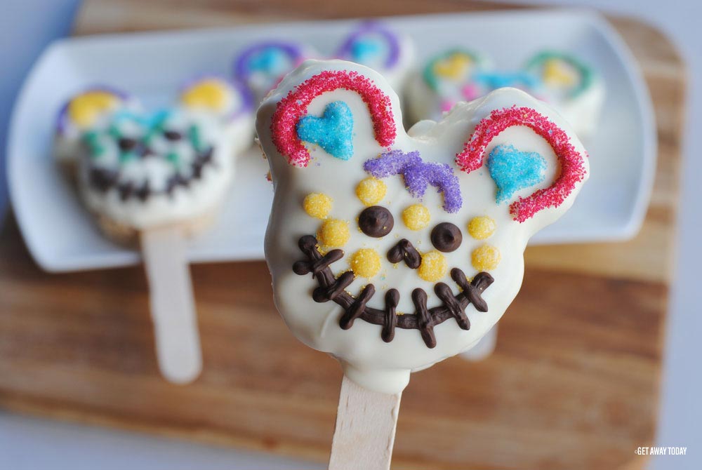 Mickey Mouse Sugar Skull Treats Krispy