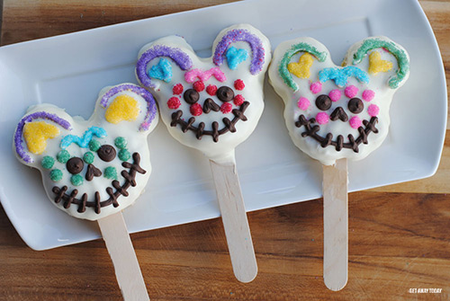 Mickey Mouse Sugar Skull Treats