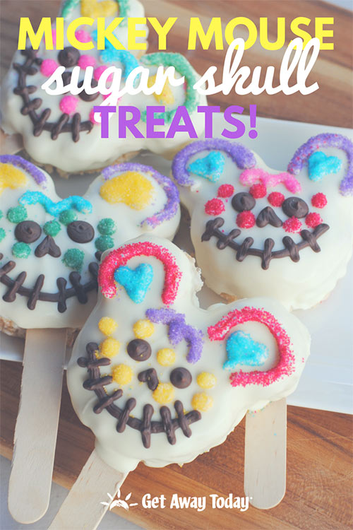 Mickey Mouse Sugar Skull Treats || Get Away Today