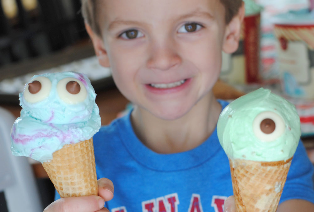 Monsters Inc Ice Cream