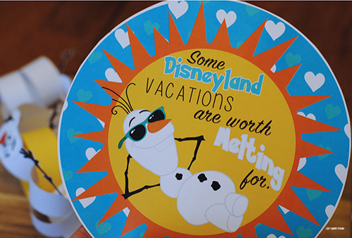 Olaf Disney Countdown Chain Melting