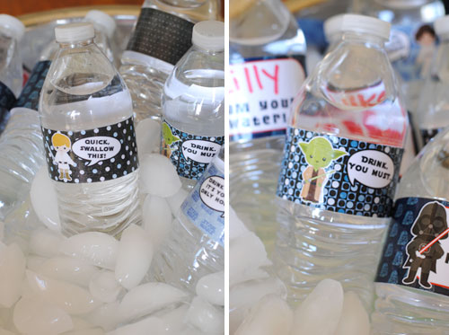 Star Wars Water Bottle Labels - Free Printable