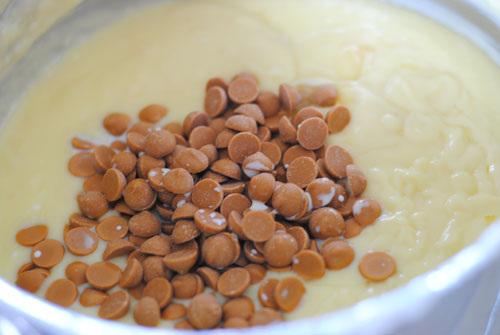 Chips in Butterbeer potted cream