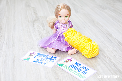 Rapunzel Disney Trip Reveal Supplies